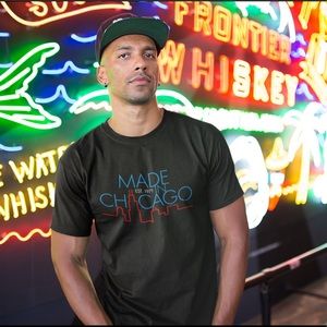 Made in Chicago Men’s T-Shirt in Black